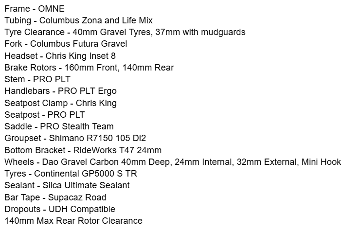OMNE Shimano 105 Di2